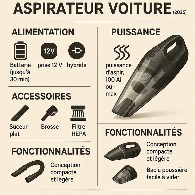 aspirateur voiture